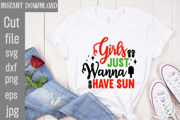 Download Girls Just Wanna Have Sun SVG Cut File - Girls just wanna have sun svg cut file Collection